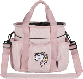 Equipage Kids Darcy Unicorn Glitter strigletaske i farven orchid pink